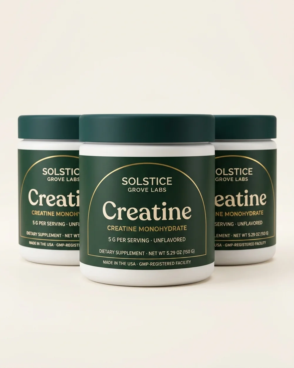 Creatine Monohydrate 3-tub supply
