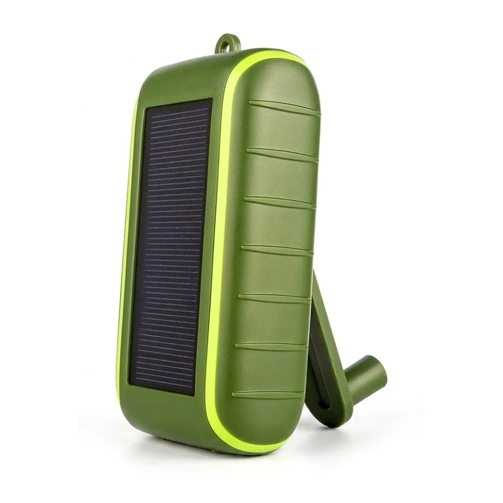 Emergency Hand Crank Solar Power Bank — Solstice Grove Labs