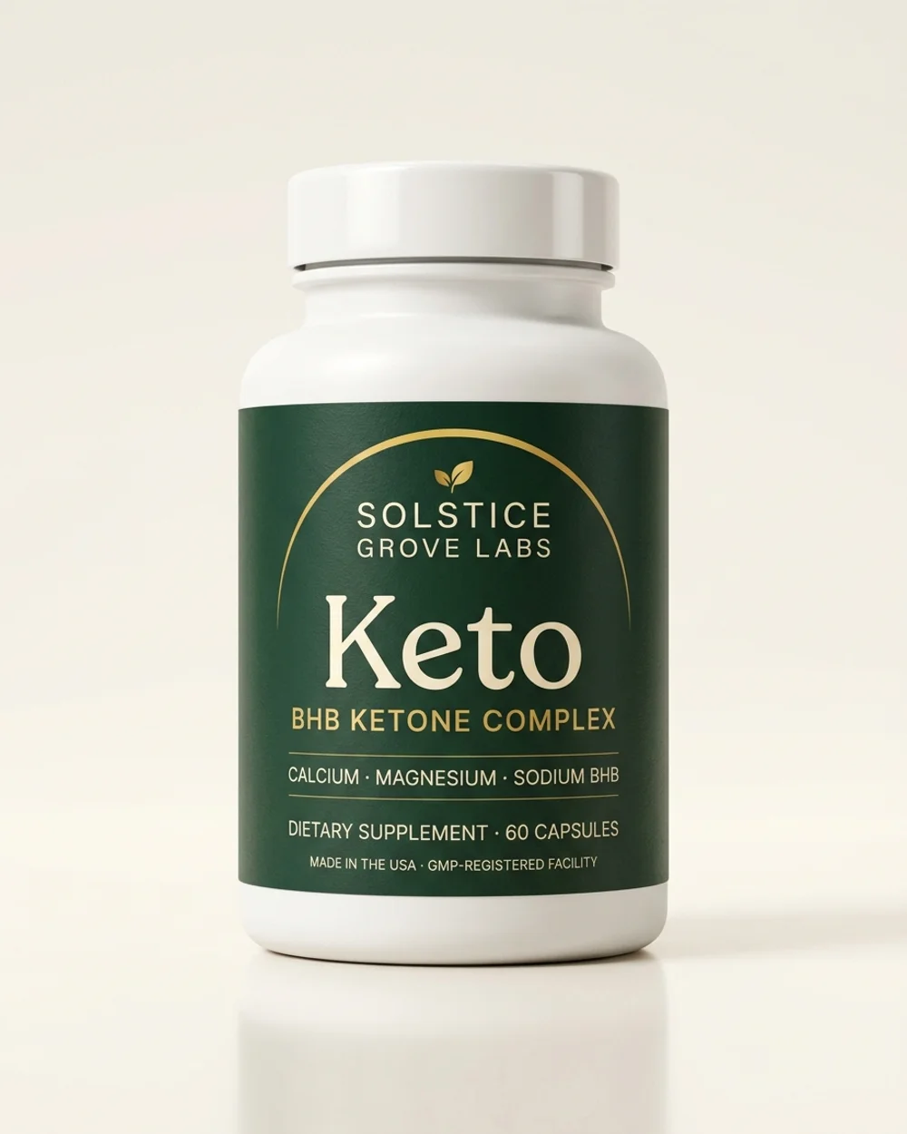 Solstice Grove Labs Keto BHB capsules