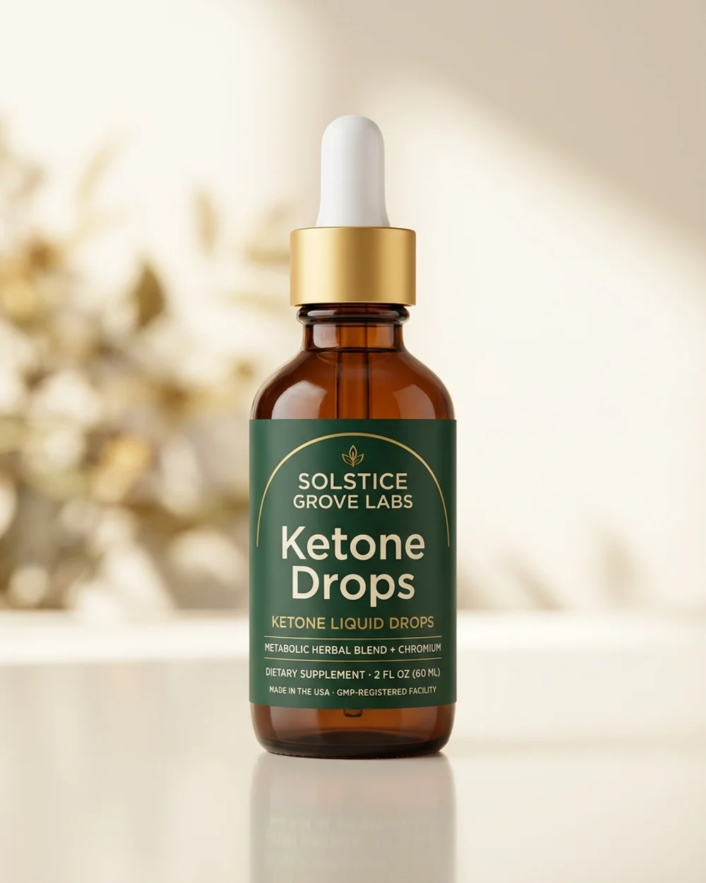 Solstice Grove Labs Ketone Drops liquid