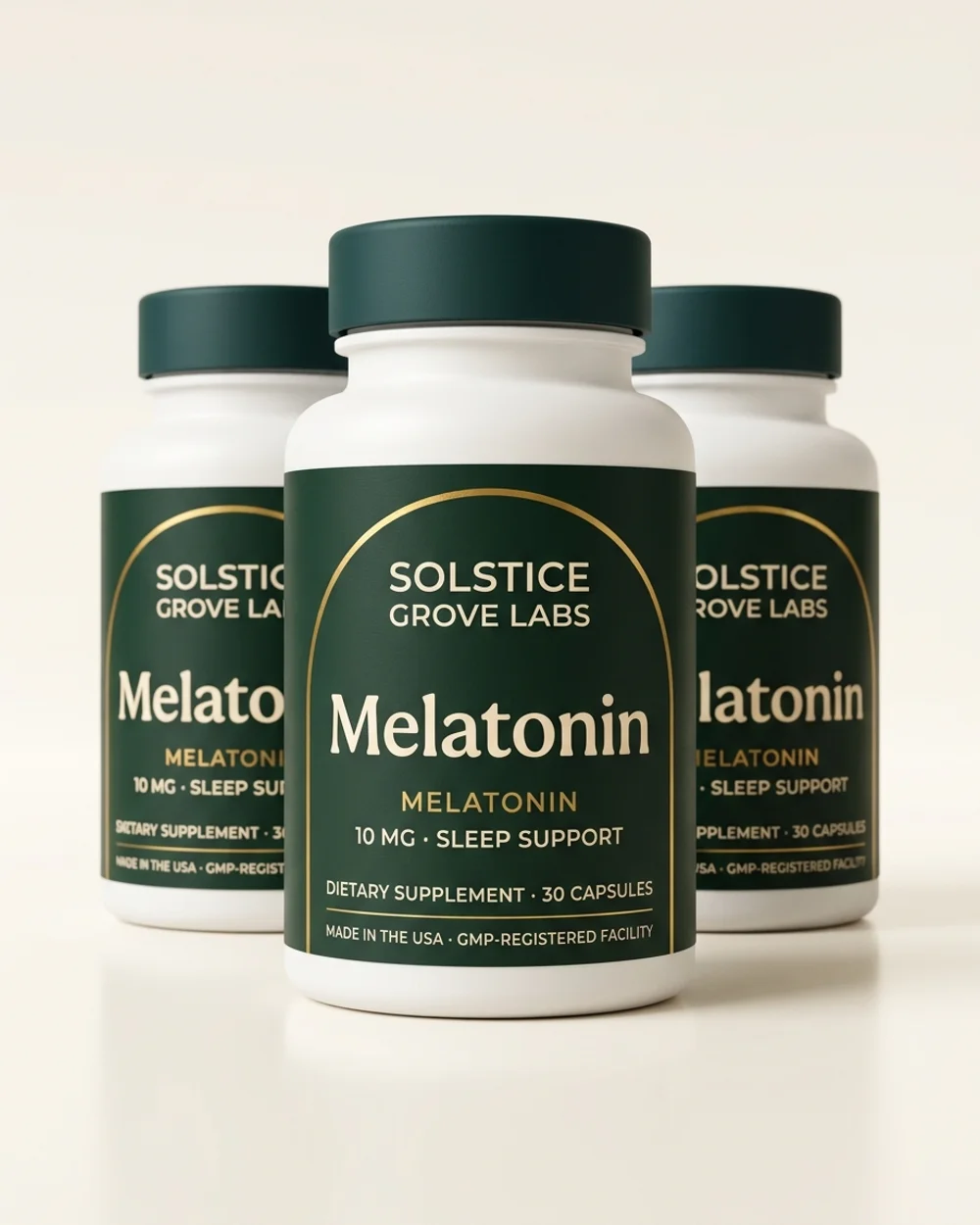 Melatonin 3-bottle supply
