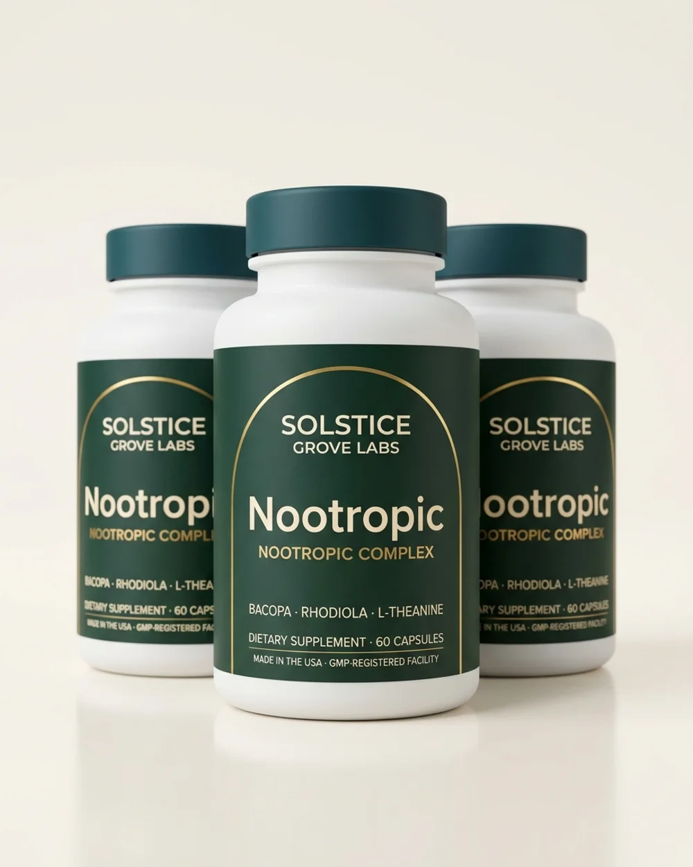 Nootropic 3-bottle supply