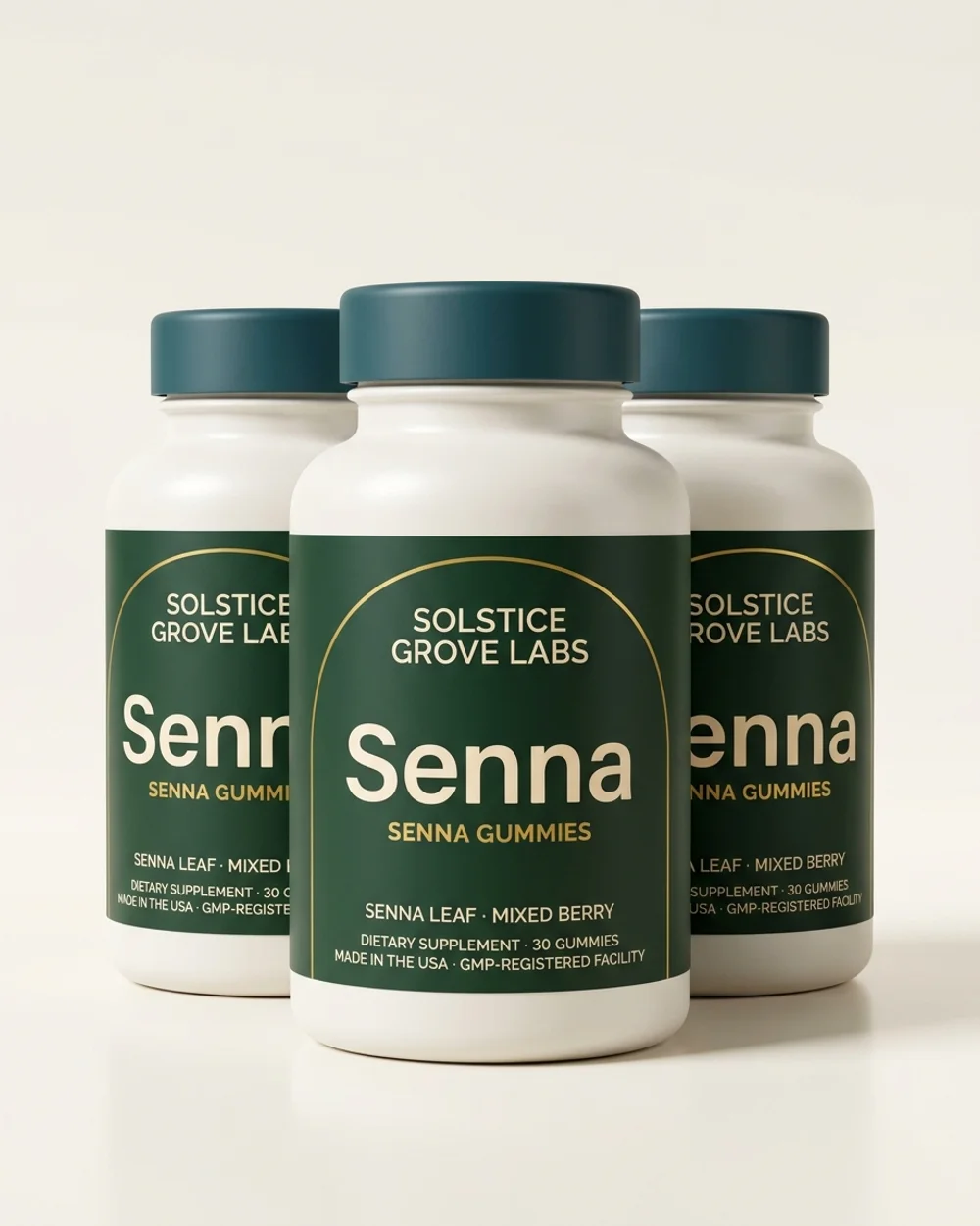 Senna Gummies 3-bottle supply