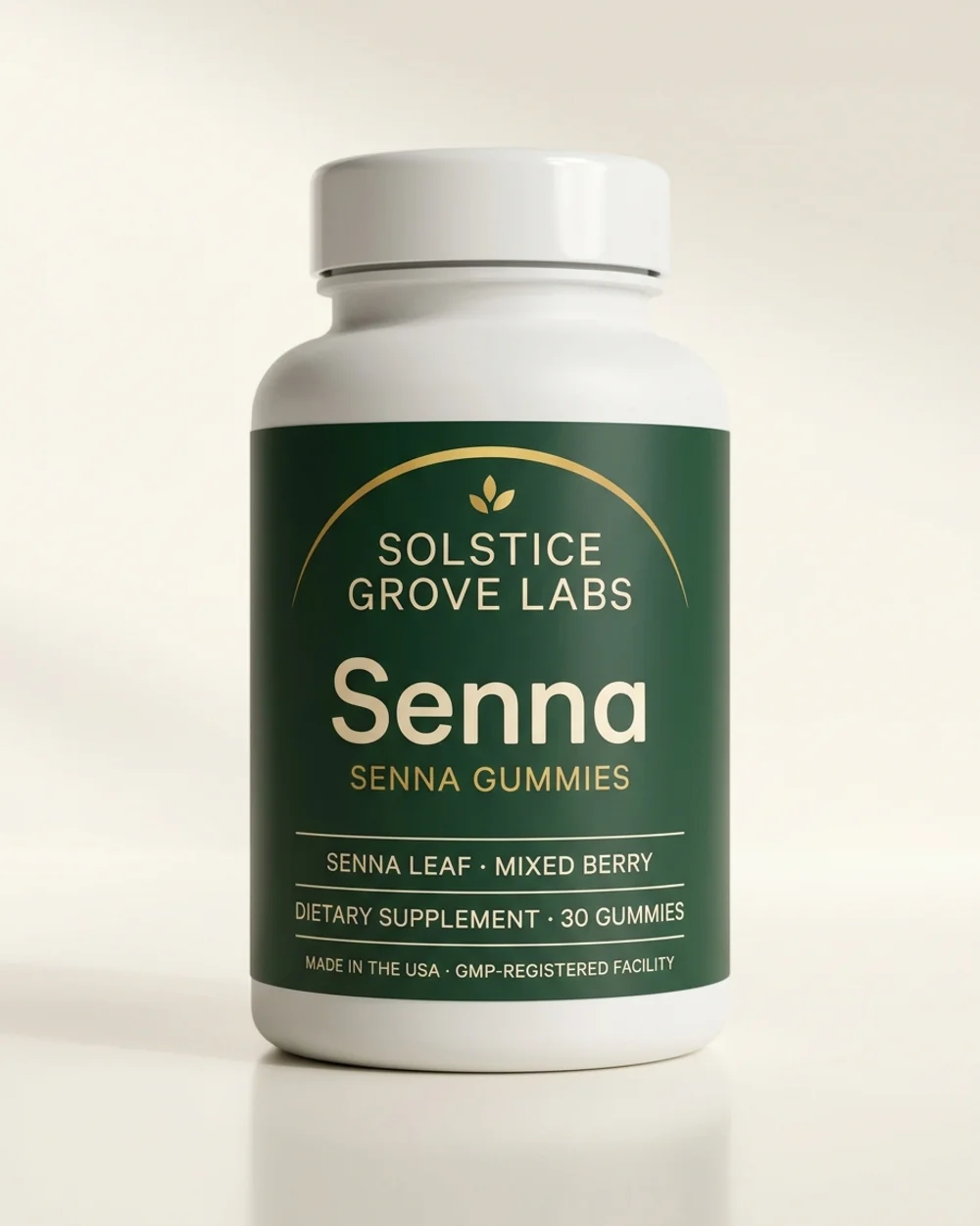 Solstice Grove Labs Senna Gummies Mixed Berry